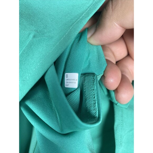 Lululemon 2-in-1 skirt tight Tennis 25” Maldives green NWT RARE size 8 - Picture 9 of 11